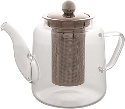 CHALEIRA DE VIDRO BOROSSILICATO RESISTENTE A CALOR, Lyor, 600ml