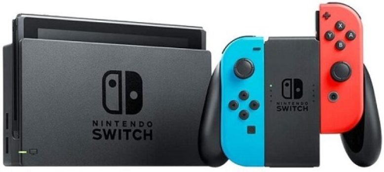 Console Nintendo Switch Azul e Vermelho + Joy-Con Neon + Mario Kart 8 Deluxe + 3 Meses de Assinatura Nintendo Switch Online