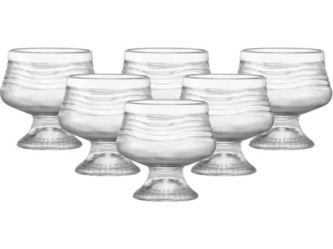 Jogo de Taças de Sobremesa de Vidro 371ml 6 Peças – Wheaton Crystal