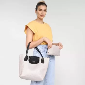 Kit Bolsa PIEN Shopper + Necessaire Feminina