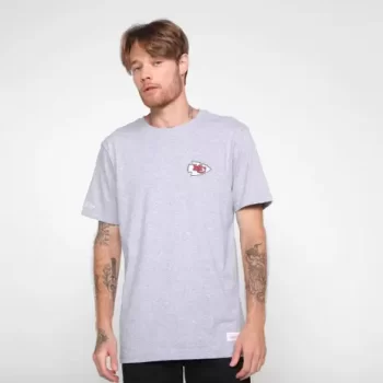 Camiseta NFL Kansas City Chiefs Mitchell & Ness Masculina