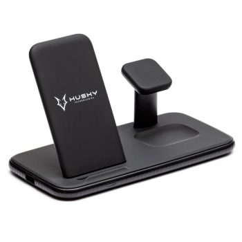 Estação Multi Carregamento Husky Technologies 500, Preto, 4 em 1, 15W – HTCC016