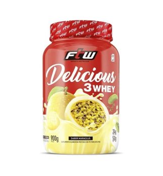 Delicious 3 Whey – 900G Maracujá – Ftw, Fitoway