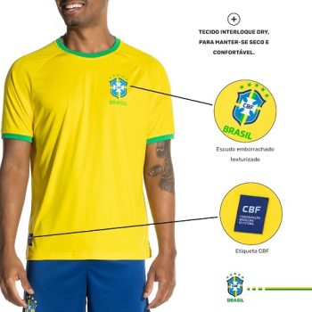 Camiseta do Brasil CBF Torcedor – Masculina