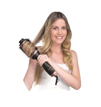 Escova Secadora Mondial, 1200W, 110V, Argan, Preto/Golden Rose – ES-14