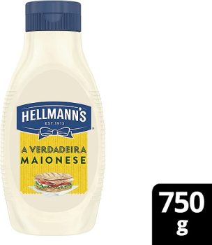 Maionese Hellmann’s Squeeze 750g – Tamanho Grande