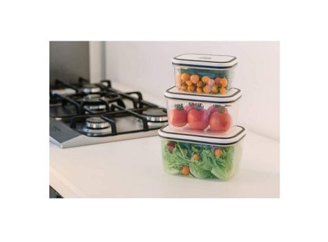 Kit Potes de Plástico Hermético, 4 unidades, Electrolux