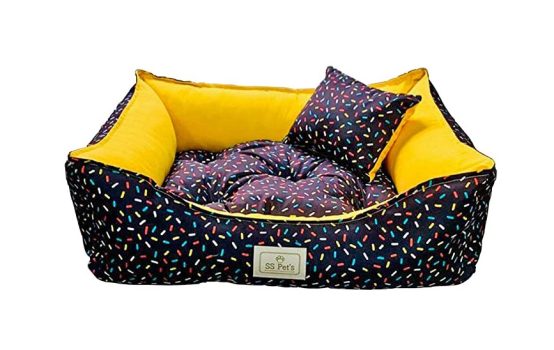 Cama para Pets Granulado Tamanho Médio SS Pets