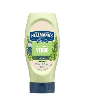 Hellmanns Maionese Verde Squeeze 335g