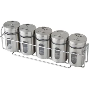 Conjunto de Porta Condimentos 80ml 5 Peças – La Cuisine