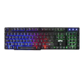 Teclado Gamer DK13 com Iluminação de LED ABNT2 Conexão USB – DPX