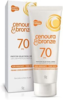 Cenoura e Bronze Protetor Solar Facial Fps70 – 50 g