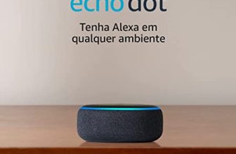 Echo Dot (3ª Geração): Smart Speaker com Alexa – Cor Preta