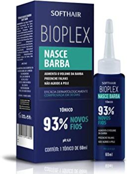 Tônico Nasce Barba Bioplex SoftHair – 60ml, Soft Hair