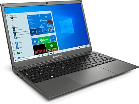 Notebook Compaq Presario 425 Intel® Pentium™ N3700 – Windows 10 Home – 4GB 500GB 14″ – Cinza