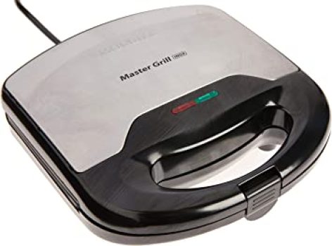 Sanduicheira Mondial, Master Grill Inox, 110V, Preto, 750W – S-20