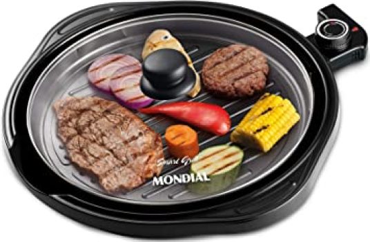 Grill Mondial, Smart Grill 2 em 1, 110V, Preto, 1200W – G-04