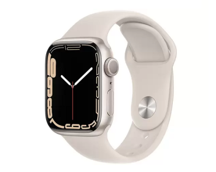 Apple Watch Series 7 41mm GPS Caixa Estelar – Alumínio Pulseira Esportiva