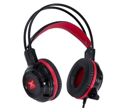 HEADSET VX TARANIS V2 PRETO E VERMELHO, VINIK, 29869