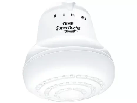 Chuveiro Elétrico Fame Super Ducha Quattro 220V – 6800W Multitemperaturas com Chuveirinho