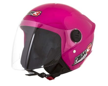Pro Tork Capacete New Liberty Three 58 Rosa
