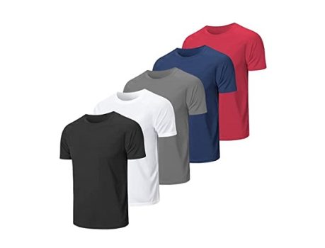 Kit 5 Camisetas Masculinas Básicas Lisa Poliéster Premium
