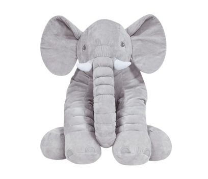 Almofada Elefante Gigante, Buba, Cinza