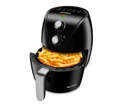 Fritadeira Elétrica Sem Óleo Air Fryer Mondial New Pratic AF31 3,5 L – Preto