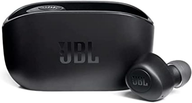 JBL, Fone de Ouvido Bluetooth, Wave 100TWS – Preto