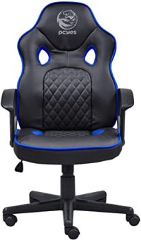 CADEIRA GAMER MAD RACER STI MASTER PRETO COM AZUL – MADSTIMSAZ – PCYES