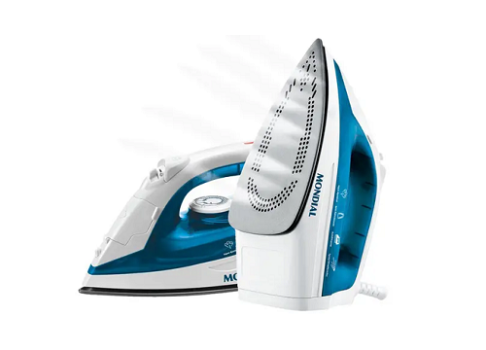 Ferro de Passar Roupa a Vapor – Mondial F-32 Branco e Azul
