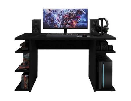 Mesa para Computador Gamer Escrivaninha 9409 Madesa – Preto
