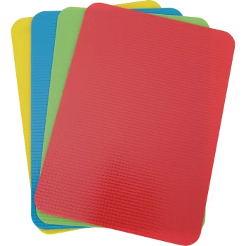 Conjunto de tábuas de corte médias 4 peças cores variadas – Basic+