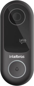 Vídeo Porteiro Inteligente Wi-Fi Allo w3 Preto Intelbras