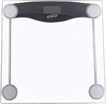 G-Tech Balgl10 Balança Digital em Vidro Temperado, Transparente
