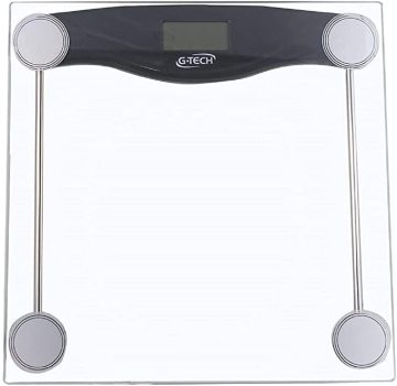 G-Tech Balgl10 Balança Digital em Vidro Temperado, Transparente