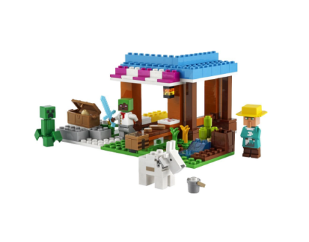 Lego® Minecraft® A Padaria 21184 Kit De Construção (157 Peças)