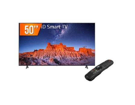 Smart TV LED 50″ 4K UHD LG 50UQ801COSB.BWZ – IA LG ThinQ, Alexa built-in