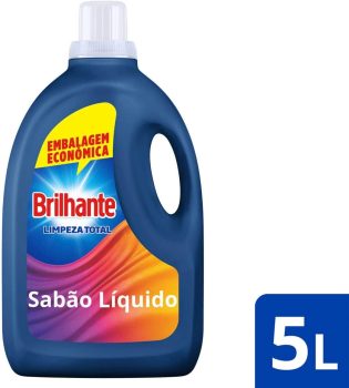 Sabão Liquido Brilhante Limpeza Total 5L