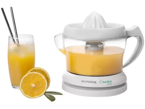 Espremedor de Frutas Mondial E-01 Elétrico – 25W Branco