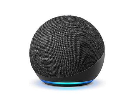 Echo Dot (4ª Geração): Smart Speaker com Alexa | Música, informação e Casa Inteligente – Cor Preta