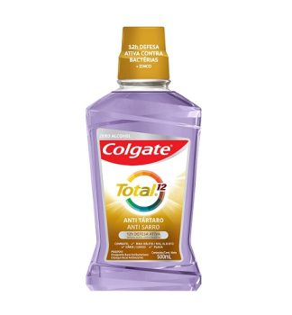 Enxaguante Bucal Colgate Total 12 Anti tartar 500ml