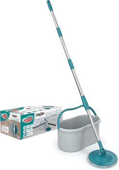 Mop Giratório Eco, ideal para pisos frios, sintéticos ou madeira, MOP0154, Flash Limp, Cinza