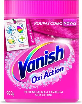 Tira Manchas em Pó Vanish Multi Power Oxi Action 900g para roupas coloridas