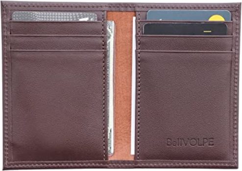 Carteira Masculina Porta Cartões Duo Couro Legítimo