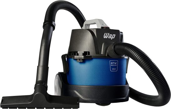 Aspirador de Pó e Água Compacto WAP GTW BAGLESS 1400W 6 Litros 160 mbar Soprador e Barril Portátil 127V