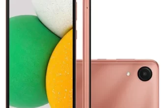 Samsung Galaxy A03 Core 32GB, 2GB RAM Tela infinita 6.5″ Câmera Traseira de 8MP Dual Chip