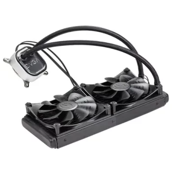 Water Cooler EVGA CLC, 280mm (2X 140mm), Closed Loop CPU Cooler, AMD/Intel – 400-HY-CL28-V1