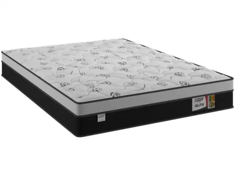 Colchão Queen Plumatex de Mola Ensacada – 22x158x198cm Alfa
