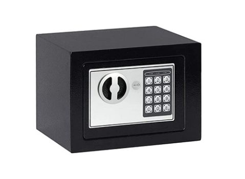 Cofre Eletrônico Digital Teclado Com Senha e 2 Chave Extra Residencial e Comercial Marca: Mazzilli